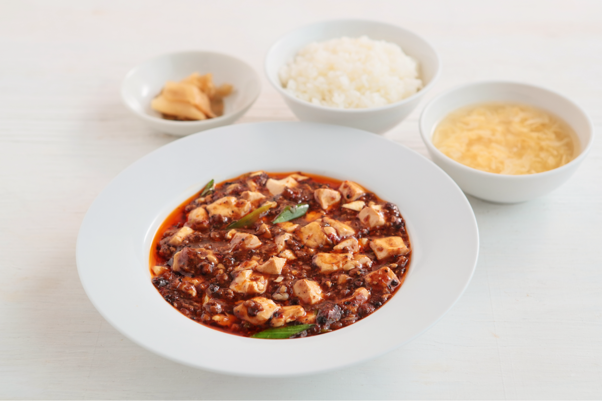 白米（ライス）で王道の組み合わせ‐幸福麻婆